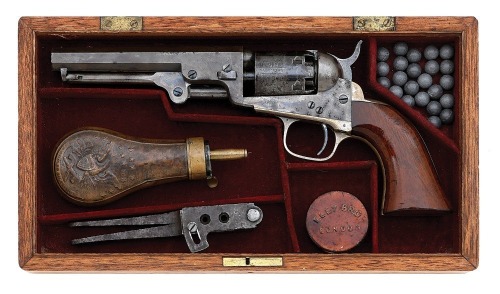 Cased Colt Model 1849 Pocket Percussion Revolver