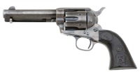 Handsome Silver City New Mexico Shipped Colt Single Action Army Frontier Six Shooter Revolver - 2