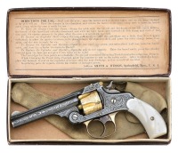 Lovely Engraved Smith & Wesson 32 Double Action Revolver