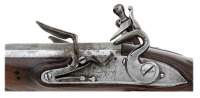 French Double Barrel Flintlock Pistol by Damem - 3