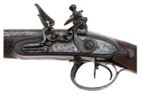 Very Fine French Flintlock Double Fowler by Prelat - 2