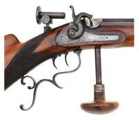 American Percussion Halfstock Schuetzen Rifle by Berg - 3