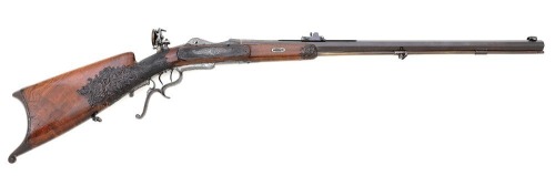 Very Fine System Kessler Martini Schuetzen Rifle Retailed by Andreas Lang