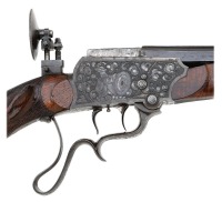 German System Albrecht Falling Block Takedown Schuetzen Rifle - 3