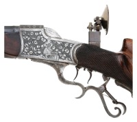 German System Tanner Model 1897 Falling Block Schuetzen Rifle - 3