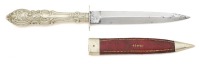 Exceptional Robert Linguard Cutlery Handle Bowie