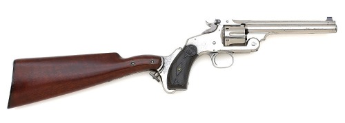 Smith & Wesson New Model No. 3 Target Revolver with Stock