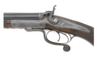 Diminutive James Woodward & Sons Underlever Double Hammer Rifle - 3