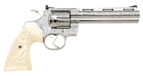 Colt Python Factory Class "D" Engraved Revolver