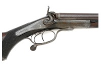 Very Fine & Interesting Stephen Grant Underlever Double Hammer Rifle with Crossover Stock Made For The Duke Of Leeds - 3