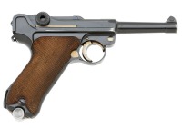 Fine German P.08 Luger S/42 Pistol by Mauser