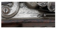 Handsome Cased Pair Of British Flintlock Dueling Pistols by Mortimer - 5