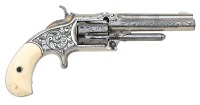 New York-Engraved Smith & Wesson No. 1 1/2 Second Issue Revolver