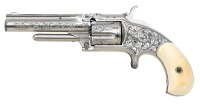 New York-Engraved Smith & Wesson No. 1 1/2 Second Issue Revolver - 2