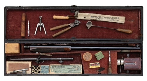 Stevens Ideal Model 54 Schuetzen Special Two Barrel Set Rifle On 44 1/2 ...