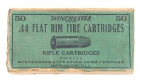 Full Box of Winchester 44 Flat Rimfire Ammunition