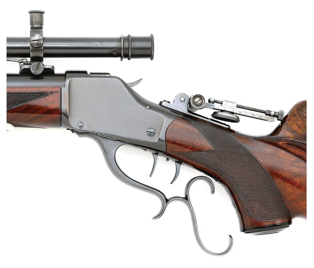 Pope Rifles Winchester Pope Model 1885 High Wall Muzzle Loading Schuetzen Rifle
