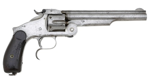 Scarce Turkish Contract Smith & Wesson No. 3 Second Model Russian Rimfire Revolver