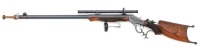 Stevens Pope Model 52 Schuetzen Junior Rifle On 44 1/2 Action - 2