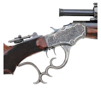 Stevens Pope Model 52 Schuetzen Junior Rifle On 44 1/2 Action - 4