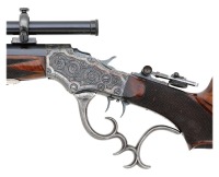 Stevens Pope Model 52 Schuetzen Junior Rifle On 44 1/2 Action - 5