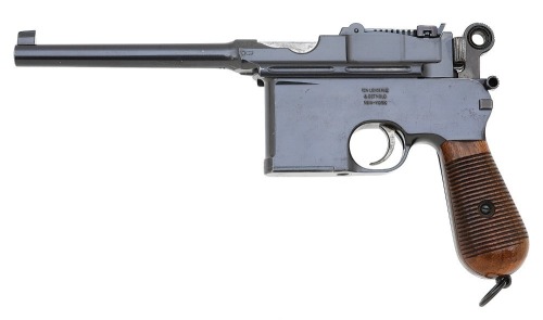 Very Fine Important Mauser Large Ring Flatside C96 Semi Auto Pistol very-fine-important-mauser-large-ring-flatside-c96-semi-auto-pistol