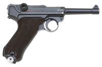 German P.08 Luger byf-Coded Pistol by Mauser