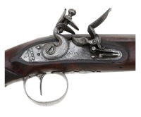 Attractive Cased Pair Of British Flintlock Officers Pistols by Gatehouse - 4