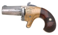 Rare National Arms Co. No. 2 Short Barreled Deringer Part of a Closely-Numbered Pair - 2