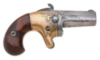 Rare National Arms Co. No. 2 Short Barreled Deringer Part of a Closely-Numbered Pair