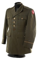 WWII U.S. Army Artillery Captain John P. Downing Uniform Grouping