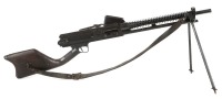 Important Japanese Type 11 Light Machine Gun by Hitachi Heiki Captured by Wagner D. Jackson In Burma