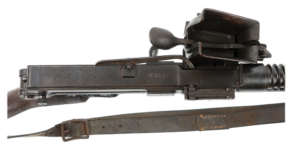 Important Japanese Type 11 Light Machine Gun by Hitachi