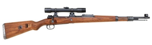 Very Fine German K98K High Turret Sniper Rifle by Mauser Oberndorf