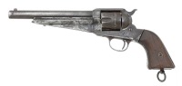 Remington Model 1875 Single Action Army Revolver with Nice Period Holster Identified to the 101 Ranch - 2