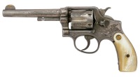 Fine Oscar Young Engraved Smith & Wesson Model 1899 Revolver - 2