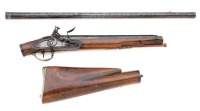 Scarce European Flintlock Takedown Fowler