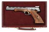 Extremely Rare Browning Medalist Renaissance Model Semi-Auto Pistol Special Order for the Browning Collectors Association