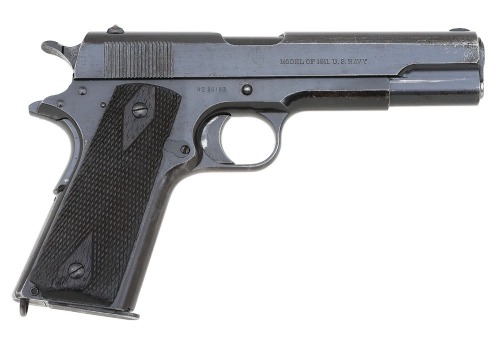 U.S. Model 1911 Navy Contract Semi-Auto Pistol by Colt