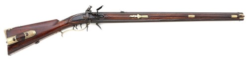 Attractive German Swivel Breech Flintlock Buck and Ball Gun