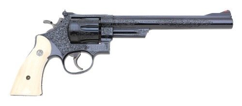 Lovely Factory Engraved Smith & Wesson Model 29-2 Double Action Revolver