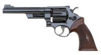 Smith & Wesson Registered Magnum Hand Ejector Revolver with King Gun Sight Company Upgrades - 2