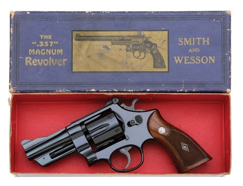 Superb Smith & Wesson 357 Magnum Hand Ejector Revolver