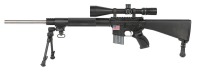 Les Baer Custom Ultimate AR .223 Super Varmint Semi-Auto Precision Rifle with Nightforce NXS Scope