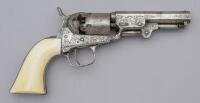 London Engraved Colt Model 1849 Pocket Percussion Revolver