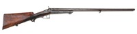 German Underlever Double Hammergun by Thieme & Schlegelmilch