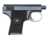 Rare Early Harrington & Richardson Automatic Vest Pocket Semi-Auto Pistol Reportedly Owned by Colt For Patent Infringement Assessment