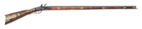 Attractive American Fullstock Flintlock Sporting Rifle with Fine Inlays