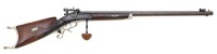 New York Percussion Halfstock Schuetzen Rifle by Klein