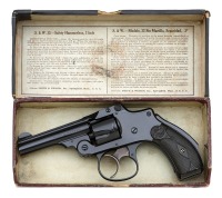 Excellent Smith & Wesson 32 Safety Hammerless Revolver